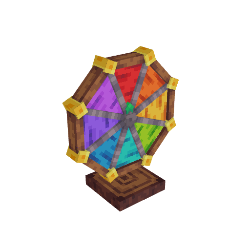 Wooden Wheel of Fortune 2