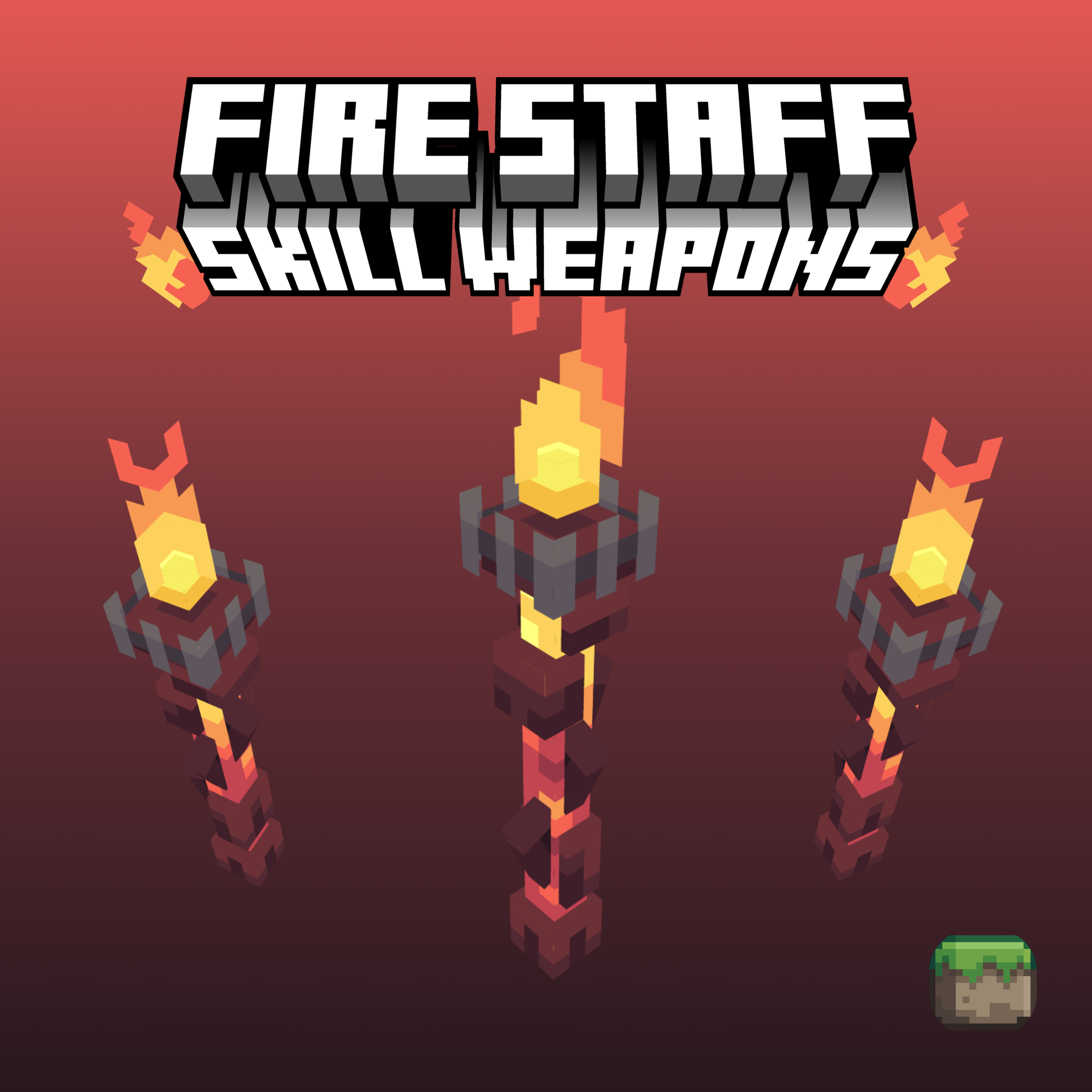 Fire Staff | RPG Skill Weapons
