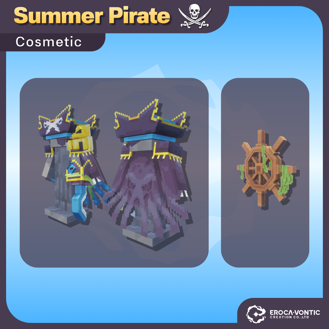 Summer Pirate Cosmetics (Dyeable+Crate) 2