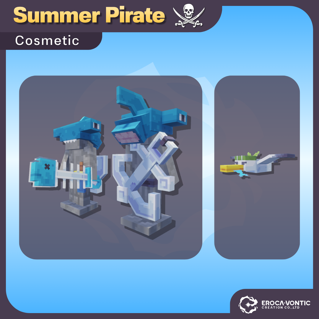 Summer Pirate Cosmetics (Dyeable+Crate) 3