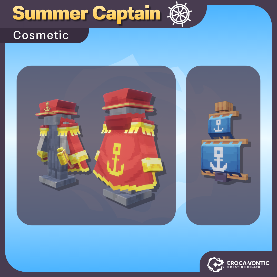 Summer Navy Captain Cosmetics (Dyeable) 2